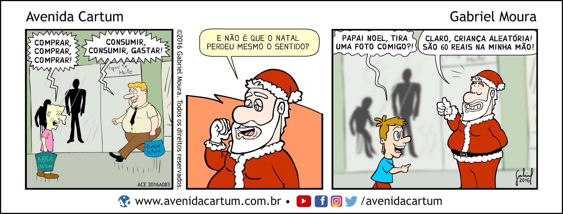 Capitalismo de Natal: Histórias em Quadrinhos Infantis - Avenida Cartum