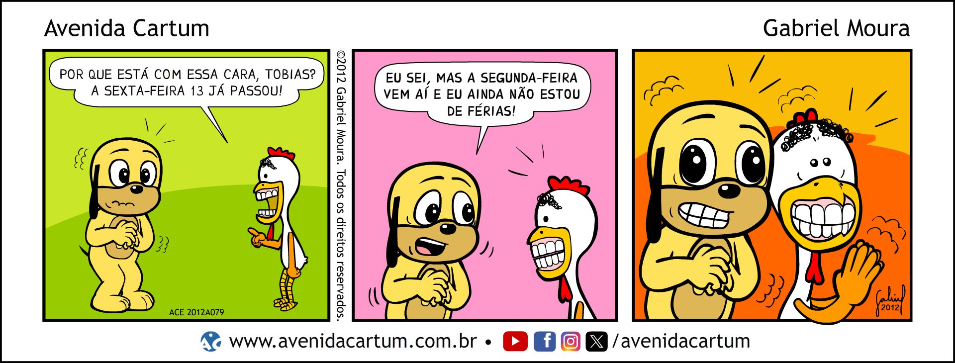 Depois da Sexta-Feira 13: Histórias em Quadrinhos Infantis - Avenida Cartum